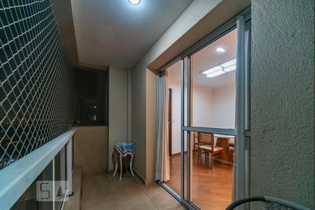 Varanda da Sala de apartamento para alugar com 3 quartos, 97m² em Campestre, Santo André