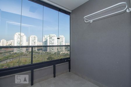 Varanda da Sala de apartamento à venda com 2 quartos, 63m² em Água Branca, São Paulo