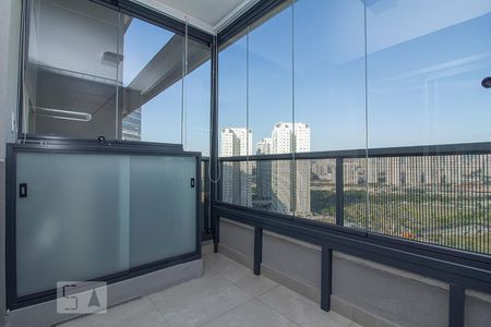 Varanda da Sala de apartamento à venda com 2 quartos, 63m² em Água Branca, São Paulo