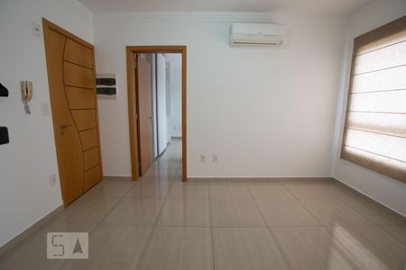 Sala de apartamento para alugar com 1 quarto, 37m² em Residencial Flórida, Ribeirão Preto