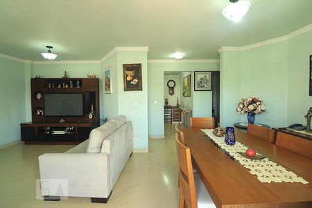 Sala de apartamento à venda com 3 quartos, 130m² em Vila Valparaiso, Santo André