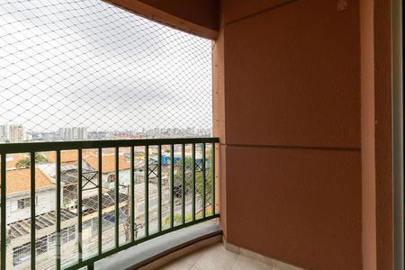 Varanda da Sala de apartamento para alugar com 2 quartos, 70m² em Vila Santo Estéfano, São Paulo