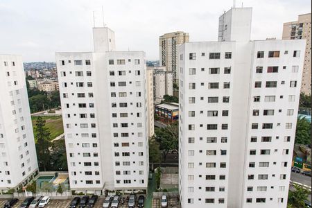 Vista da sala de apartamento para alugar com 2 quartos, 55m² em Jardim Celeste, São Paulo