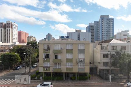 Vista da Sala de Estar de apartamento à venda com 2 quartos, 90m² em Menino Deus, Porto Alegre