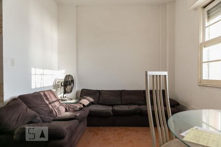 Sala de apartamento para alugar com 1 quarto, 47m² em Ponta da Praia, Santos