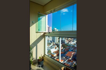 Varanda da Suíte de apartamento à venda com 3 quartos, 83m² em Jardim Bela Vista, Santo André