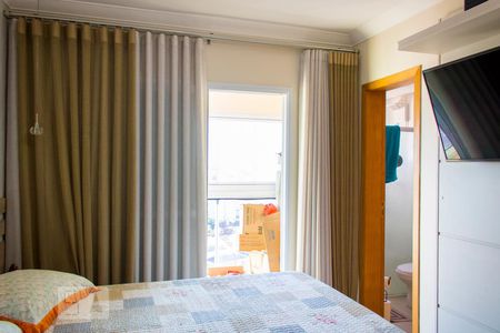 Quarto 1 - Suíte de apartamento para alugar com 3 quartos, 83m² em Jardim Bela Vista, Santo André