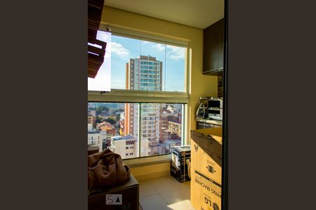 Varanda gourmet de apartamento à venda com 3 quartos, 83m² em Jardim Bela Vista, Santo André