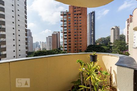 Varanda da Sala de apartamento para alugar com 3 quartos, 140m² em Vila Suzana, São Paulo