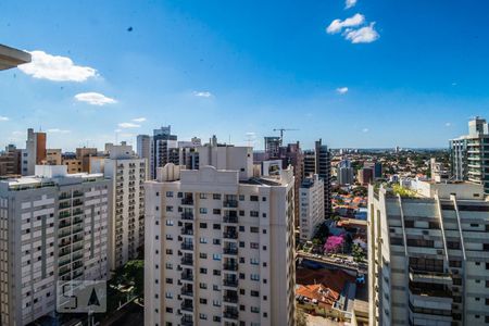 Vista da Varanda de apartamento para alugar com 2 quartos, 66m² em Cambuí, Campinas