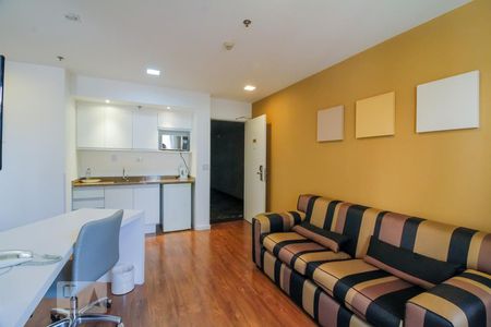 Sala de apartamento à venda com 1 quarto, 34m² em Vila Mariana, São Paulo