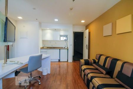 Sala de apartamento à venda com 1 quarto, 34m² em Vila Mariana, São Paulo