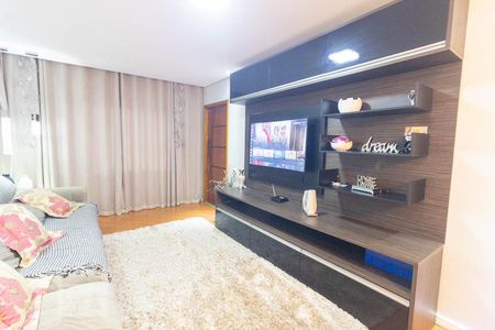 Sala  de casa à venda com 3 quartos, 193m² em Jardim Las Vegas, Santo André