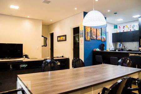 Sala de Jantar de apartamento à venda com 2 quartos, 88m² em Vila Curuca, Santo André