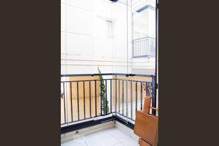 Varanda de apartamento à venda com 2 quartos, 88m² em Vila Curuca, Santo André