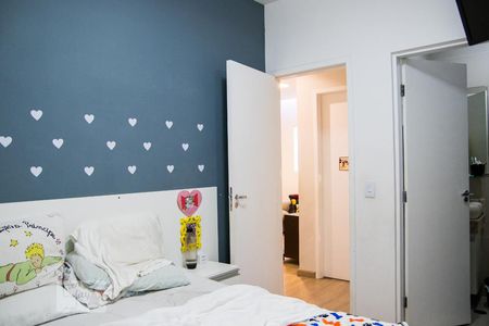 Suíte de apartamento à venda com 2 quartos, 88m² em Vila Curuca, Santo André