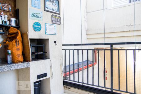 Varanda de apartamento à venda com 2 quartos, 88m² em Vila Curuca, Santo André