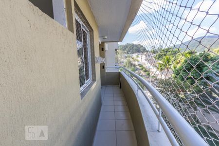 Varanda da Sala de apartamento para alugar com 2 quartos, 65m² em Freguesia (jacarepaguá), Rio de Janeiro