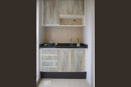 Varanda da Sala de apartamento para alugar com 1 quarto, 57m² em Gonzaga, Santos