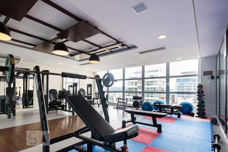 Apartamento para alugar com 57m², 1 quarto e 1 vaga Apartamento para alugar com 57m², 1 quarto e 1 vagaÁrea Comum - Academia