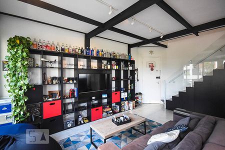 Sala de apartamento à venda com 2 quartos, 98m² em Real Parque, São Paulo