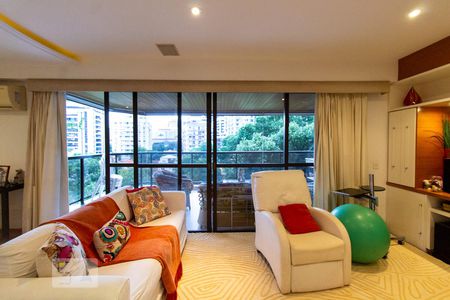 Sala de apartamento à venda com 4 quartos, 170m² em Botafogo, Rio de Janeiro