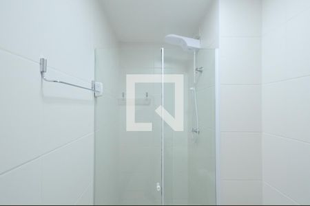 Apartamento para alugar com 28m², 1 quarto e sem vaga Apartamento para alugar com 28m², 1 quarto e sem vagaBanheiro da Suíte