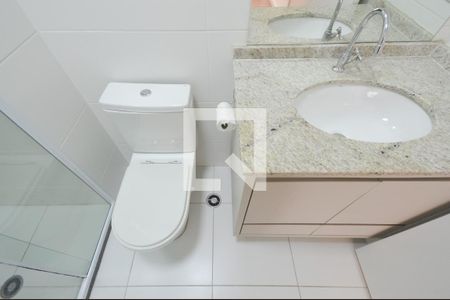 Apartamento para alugar com 28m², 1 quarto e sem vaga Apartamento para alugar com 28m², 1 quarto e sem vagaBanheiro da Suíte