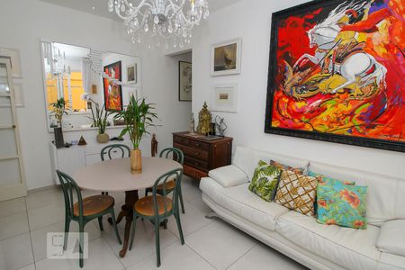 Sala de apartamento à venda com 2 quartos, 89m² em Laranjeiras, Rio de Janeiro