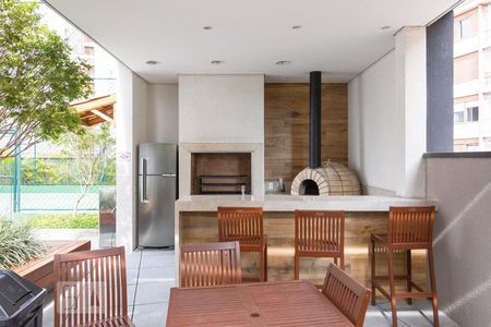 Apartamento para alugar com 37m², 1 quarto e 1 vaga Apartamento para alugar com 37m², 1 quarto e 1 vagaÁrea comum - Churrasqueira