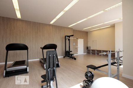 Apartamento para alugar com 37m², 1 quarto e 1 vaga Apartamento para alugar com 37m², 1 quarto e 1 vagaÁrea comum - Academia