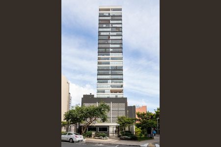 Apartamento para alugar com 37m², 1 quarto e 1 vaga Apartamento para alugar com 37m², 1 quarto e 1 vagaFachada