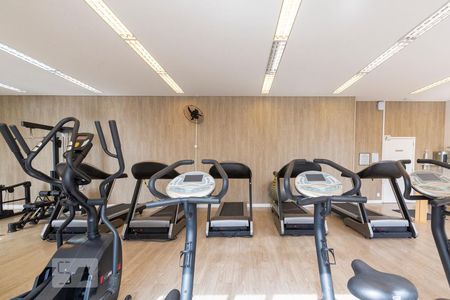 Apartamento para alugar com 37m², 1 quarto e 1 vaga Apartamento para alugar com 37m², 1 quarto e 1 vagaÁrea comum - Academia