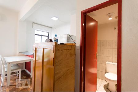 Banheiro de kitnet/studio à venda com 1 quarto, 28m² em Centro, São Paulo