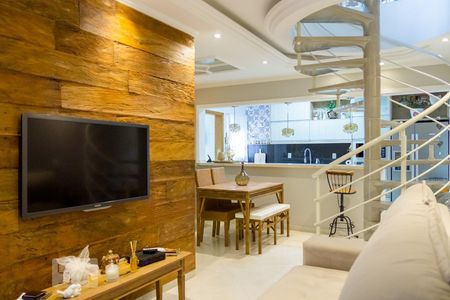 Sala de apartamento para alugar com 3 quartos, 210m² em Santa Maria, São Caetano do Sul
