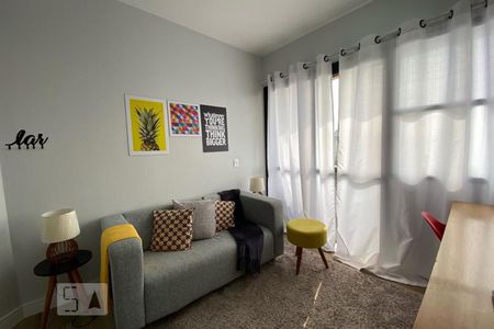 Sala de apartamento à venda com 1 quarto, 39m² em Paraíso do Morumbi, São Paulo