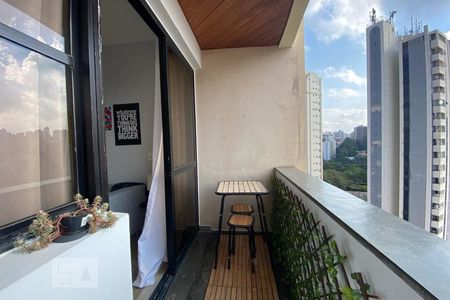 Sacada de apartamento para alugar com 1 quarto, 39m² em Paraíso do Morumbi, São Paulo