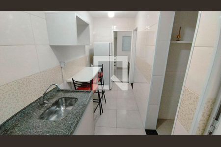 Sala/Cozinha de apartamento para alugar com 2 quartos, 32m² em Pari, São Paulo
