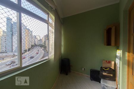 Apartamento à venda com 110m², 3 quartos e sem vagaVaranda quarto 3