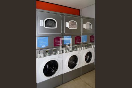 Studio à venda com 32m², 1 quarto e 1 vagaLavanderia