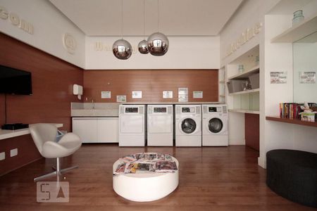 Studio para alugar com 41m², 1 quarto e 1 vagaLavanderia