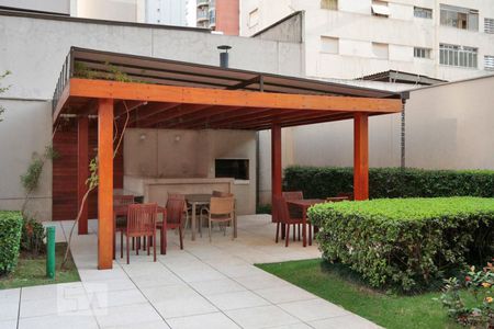 Studio para alugar com 41m², 1 quarto e 1 vagaChurrasqueira