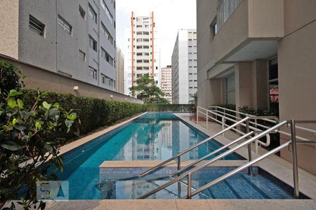 Studio para alugar com 41m², 1 quarto e 1 vagaPiscina