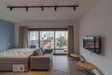Studio de kitnet/studio para alugar com 1 quarto, 42m² em Brooklin Paulista, São Paulo