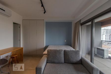 Studio de kitnet/studio para alugar com 1 quarto, 42m² em Brooklin Paulista, São Paulo