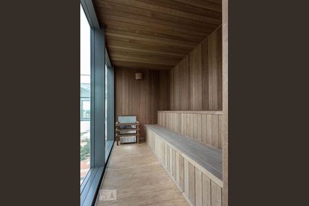 Studio para alugar com 42m², 1 quarto e 1 vagaSauna