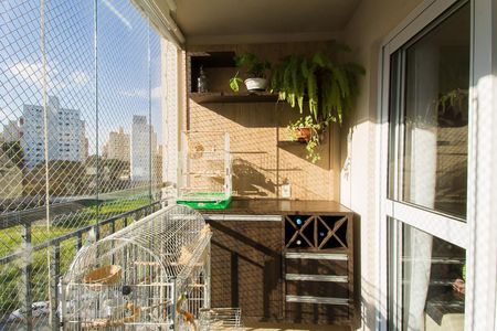 Varanda da Sala de apartamento para alugar com 3 quartos, 63m² em Jardim Sao Saverio, São Paulo