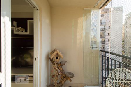 Varanda da Sala de apartamento para alugar com 3 quartos, 63m² em Jardim Sao Saverio, São Paulo