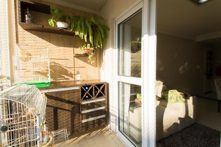 Varanda da Sala de apartamento para alugar com 3 quartos, 63m² em Jardim Sao Saverio, São Paulo