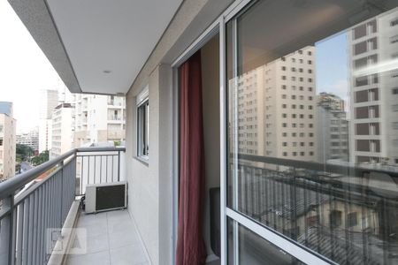 Sacada de apartamento à venda com 1 quarto, 37m² em Consolação, São Paulo